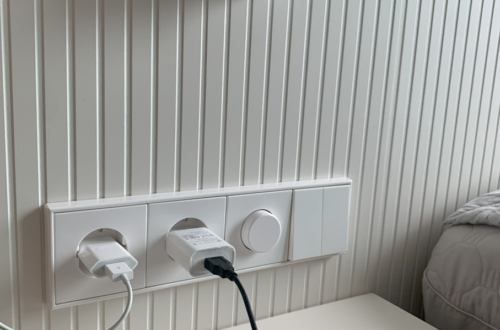 융스위치 설치, 침대헤드에 스위치와 콘센트 추가하기 jd 0